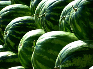 A man faces Menacing charges for stabbing a watermelon. Read more in our blog.