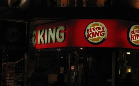A man was charged with Resisting Arrest, Public Indecency, and Assault on a Peace Officer after he got drunk and stripped naked out of anger that Burger King was closed.